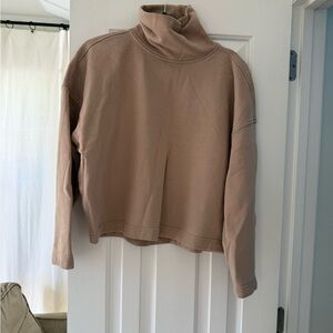 Everlane Classic Tan Turtleneck Sweater